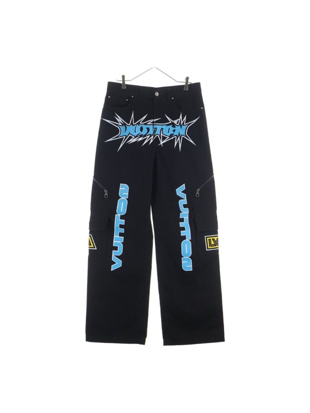 Louis Vuitton Racing Urban Denim Pants Black